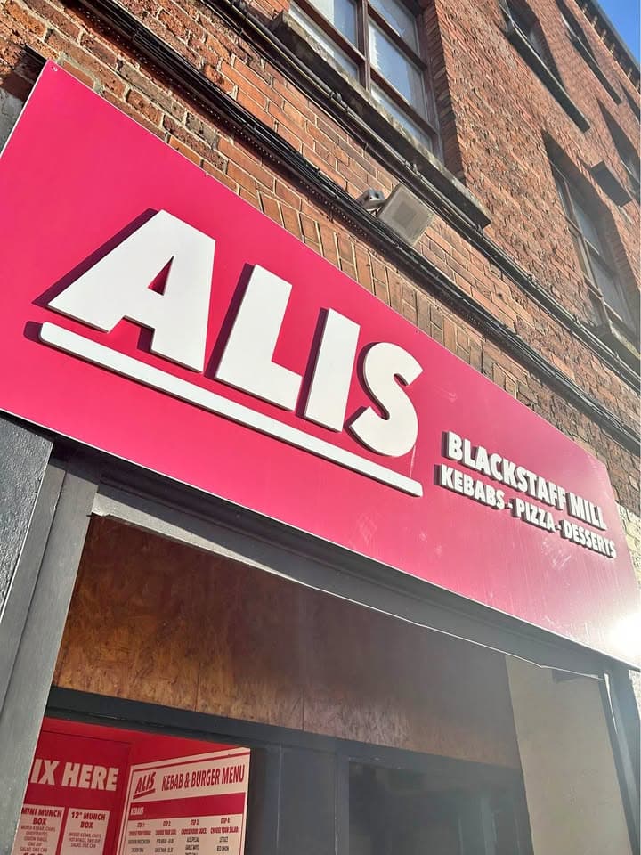 Ali’s Kebab & Pizza Belfast (Springfield Road)