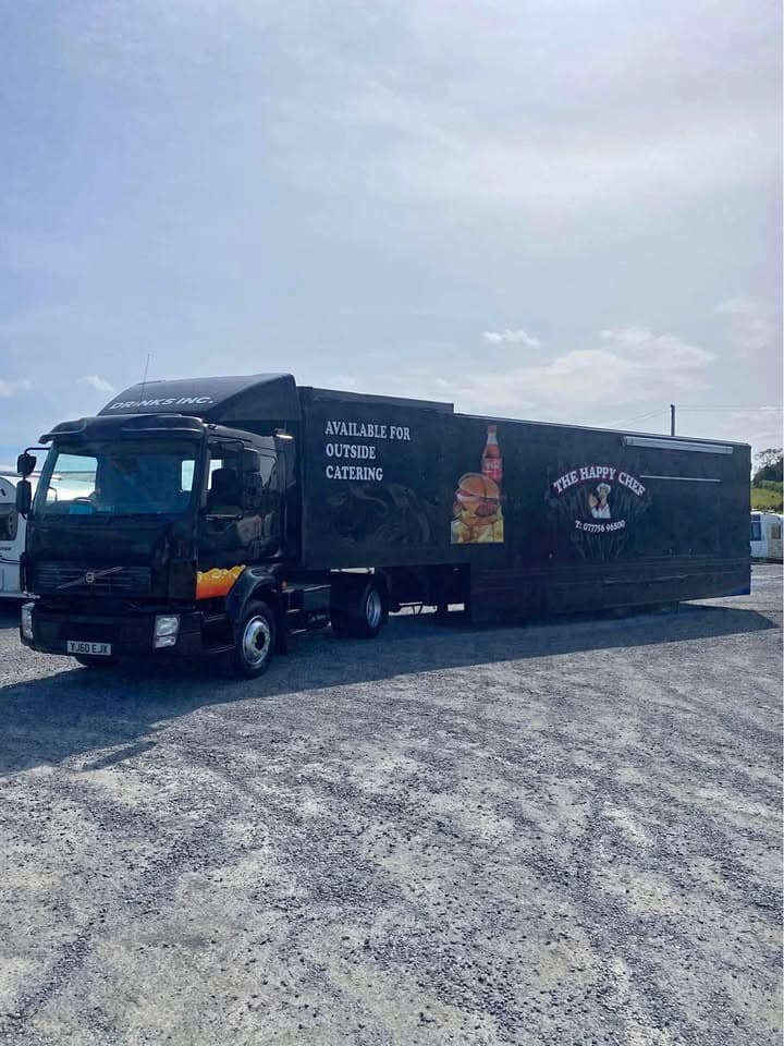 Catering trailer burger van