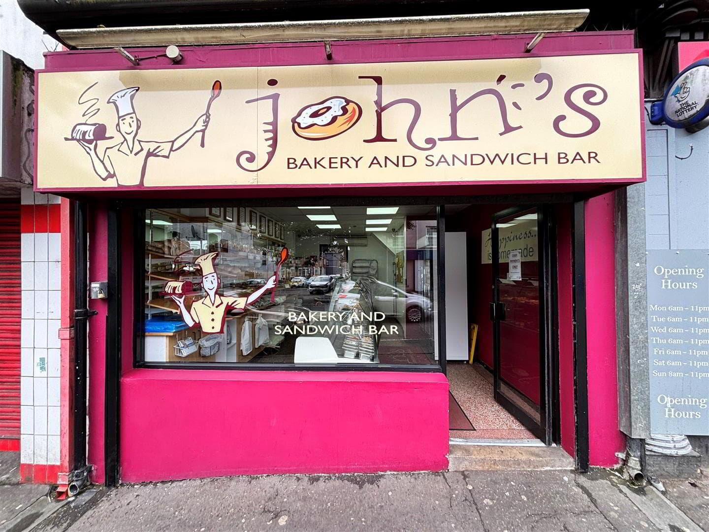 John`s Bakery And Sandwich Bar, 50 Woodvale Road, Belfast