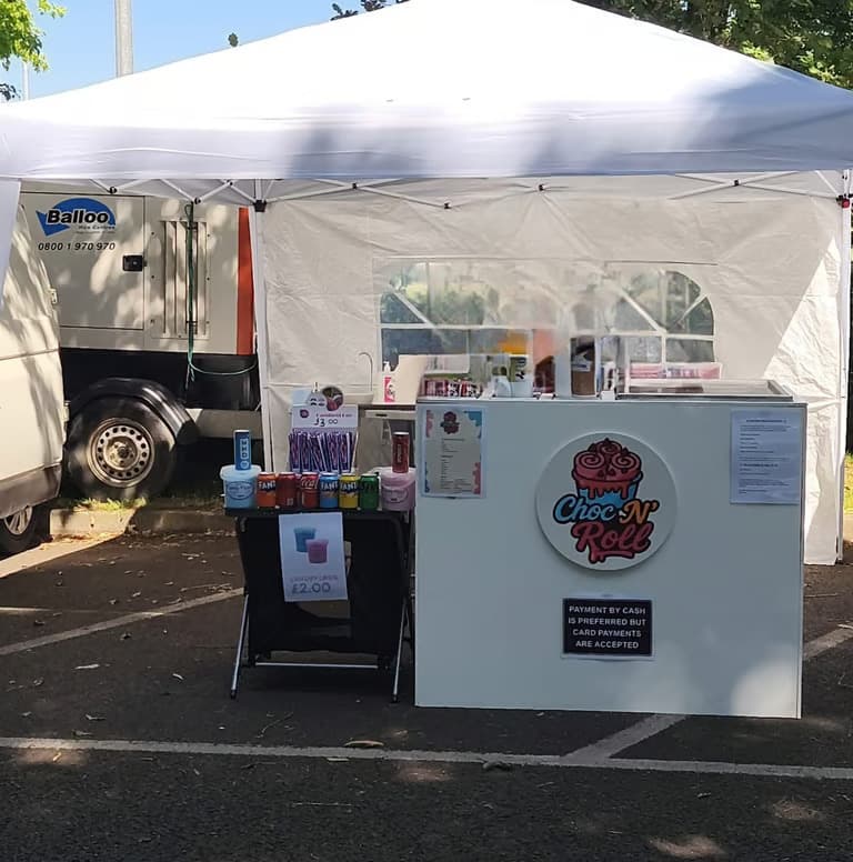 Rolled ice cream business